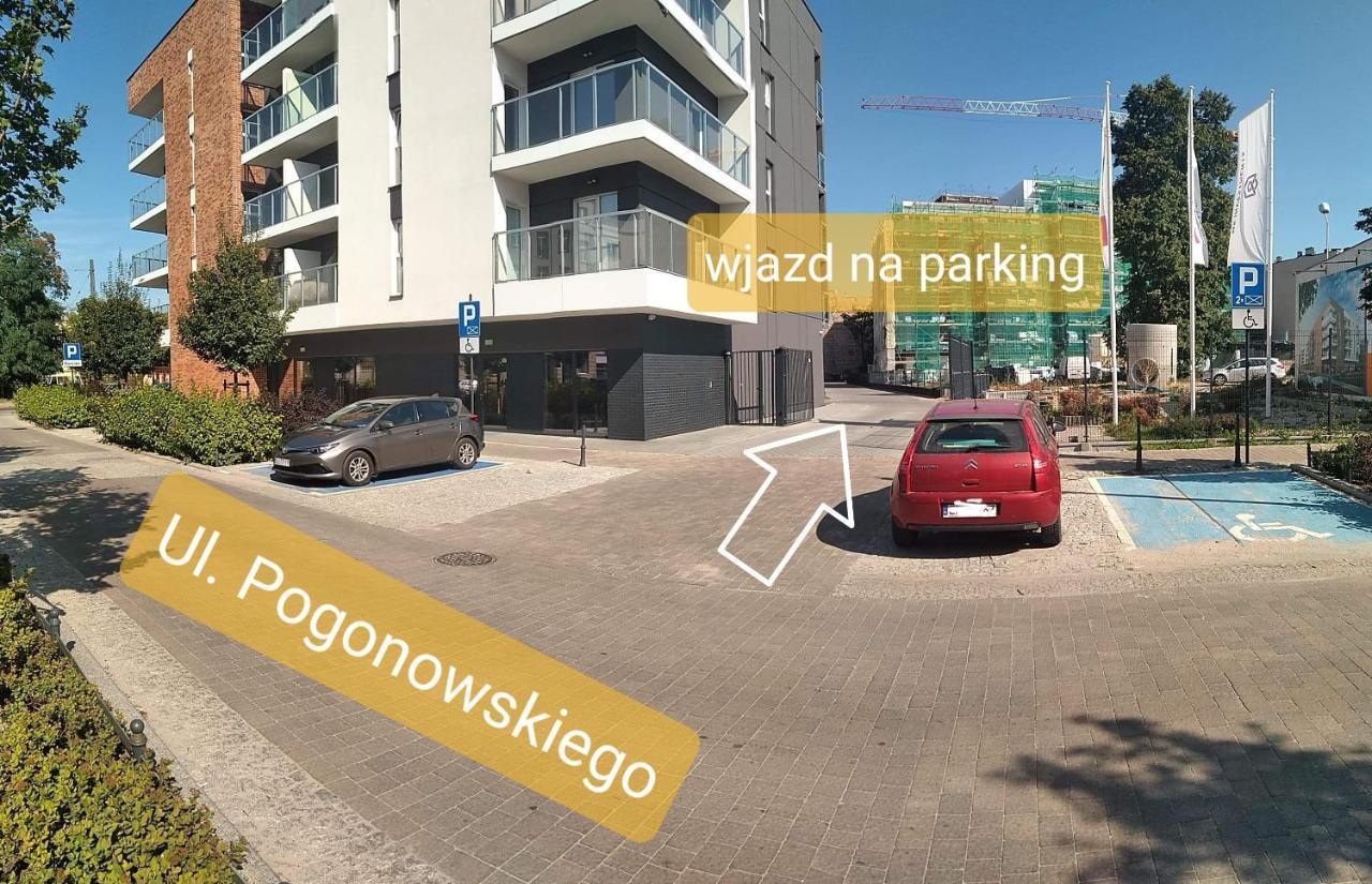 לודז' Apartament Manufaktura Centrum Z Klimatyzacja מראה חיצוני תמונה