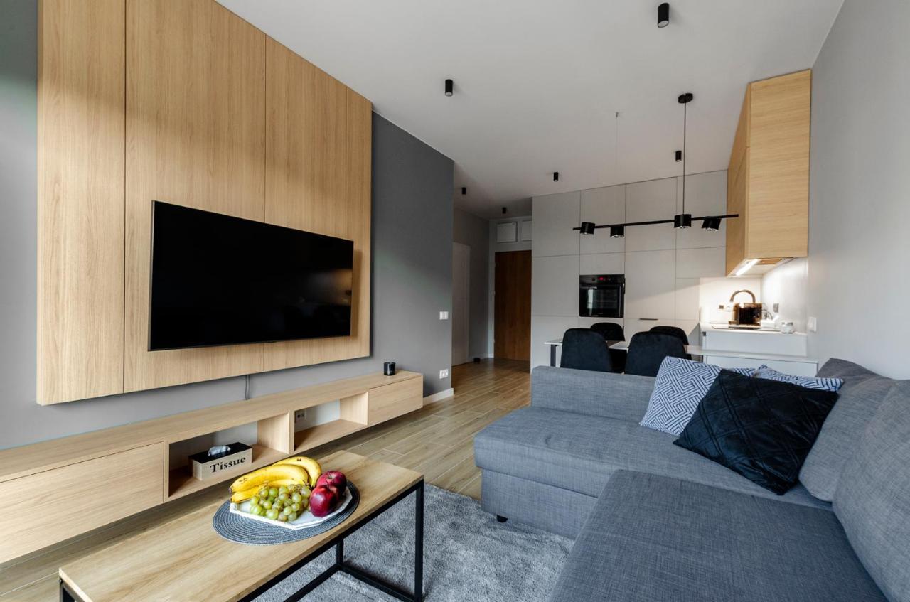 לודז' Apartament Manufaktura Centrum Z Klimatyzacja מראה חיצוני תמונה