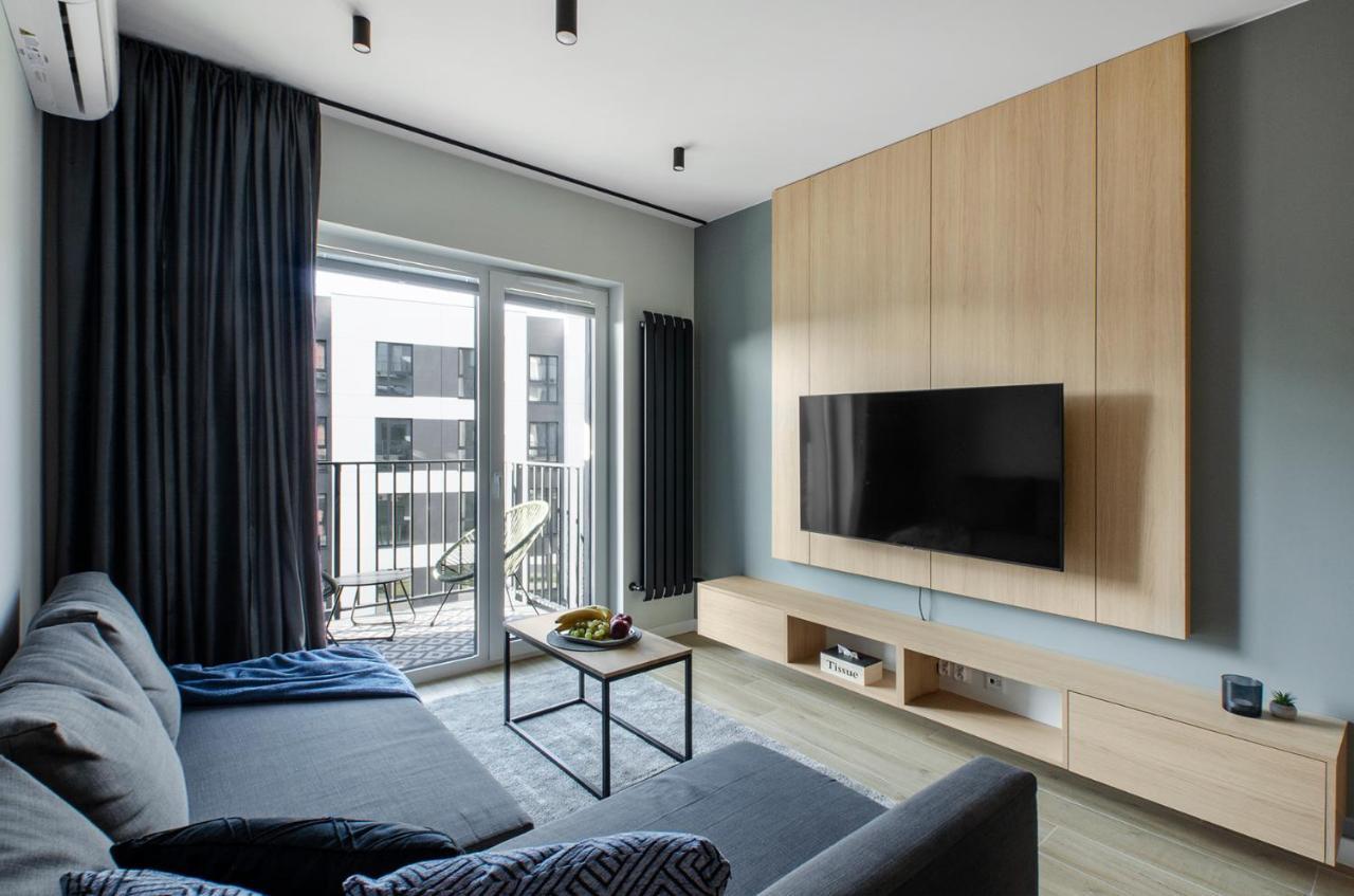 לודז' Apartament Manufaktura Centrum Z Klimatyzacja מראה חיצוני תמונה