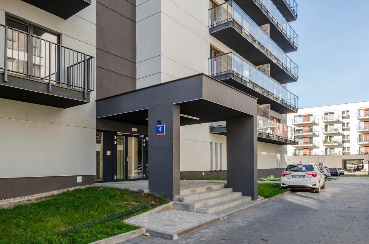 לודז' Apartament Manufaktura Centrum Z Klimatyzacja מראה חיצוני תמונה