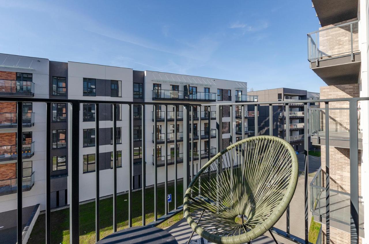לודז' Apartament Manufaktura Centrum Z Klimatyzacja מראה חיצוני תמונה