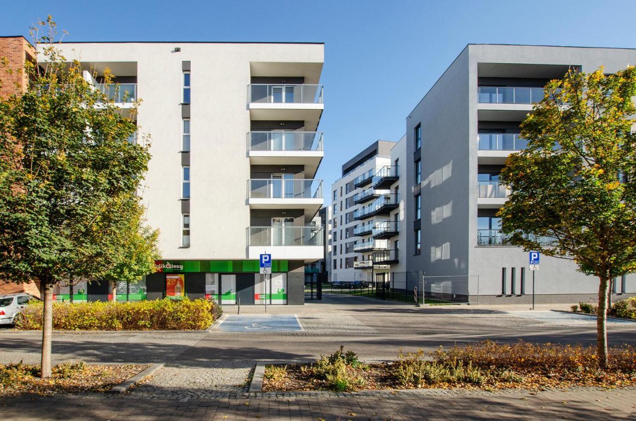 לודז' Apartament Manufaktura Centrum Z Klimatyzacja מראה חיצוני תמונה